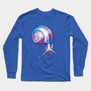 Trans Snail Long Sleeve T-Shirt